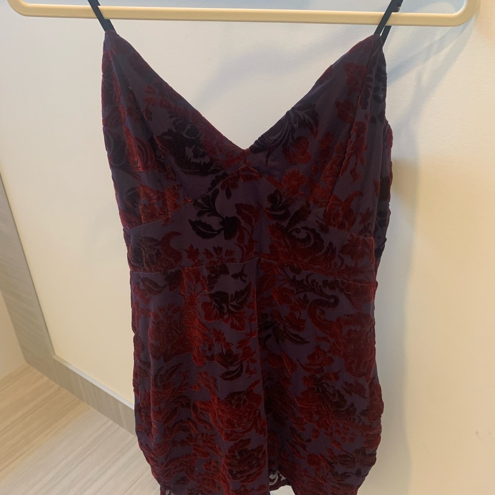 Privy Deep Purple Mini Dress